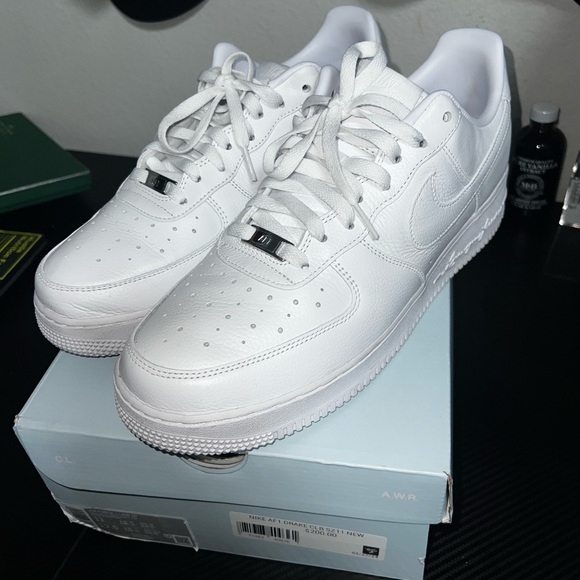 Nike AF1 Drake CLB White Sneakers - Picture 2 of 7